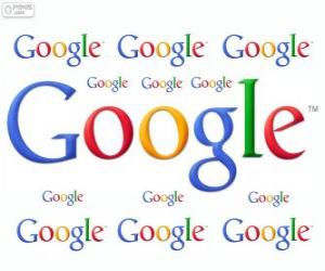 пазл Логотип Google